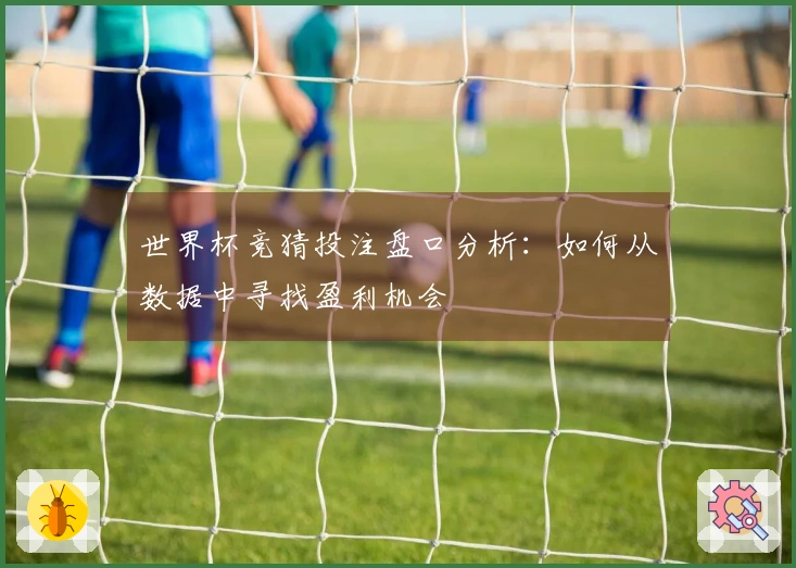世界杯竞猜投注盘口分析：如何从数据中寻找盈利机会